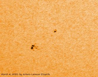 Solar Sunspot Imaging